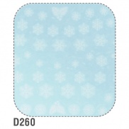 Наклейка для ногтей «Снежинки» # D260